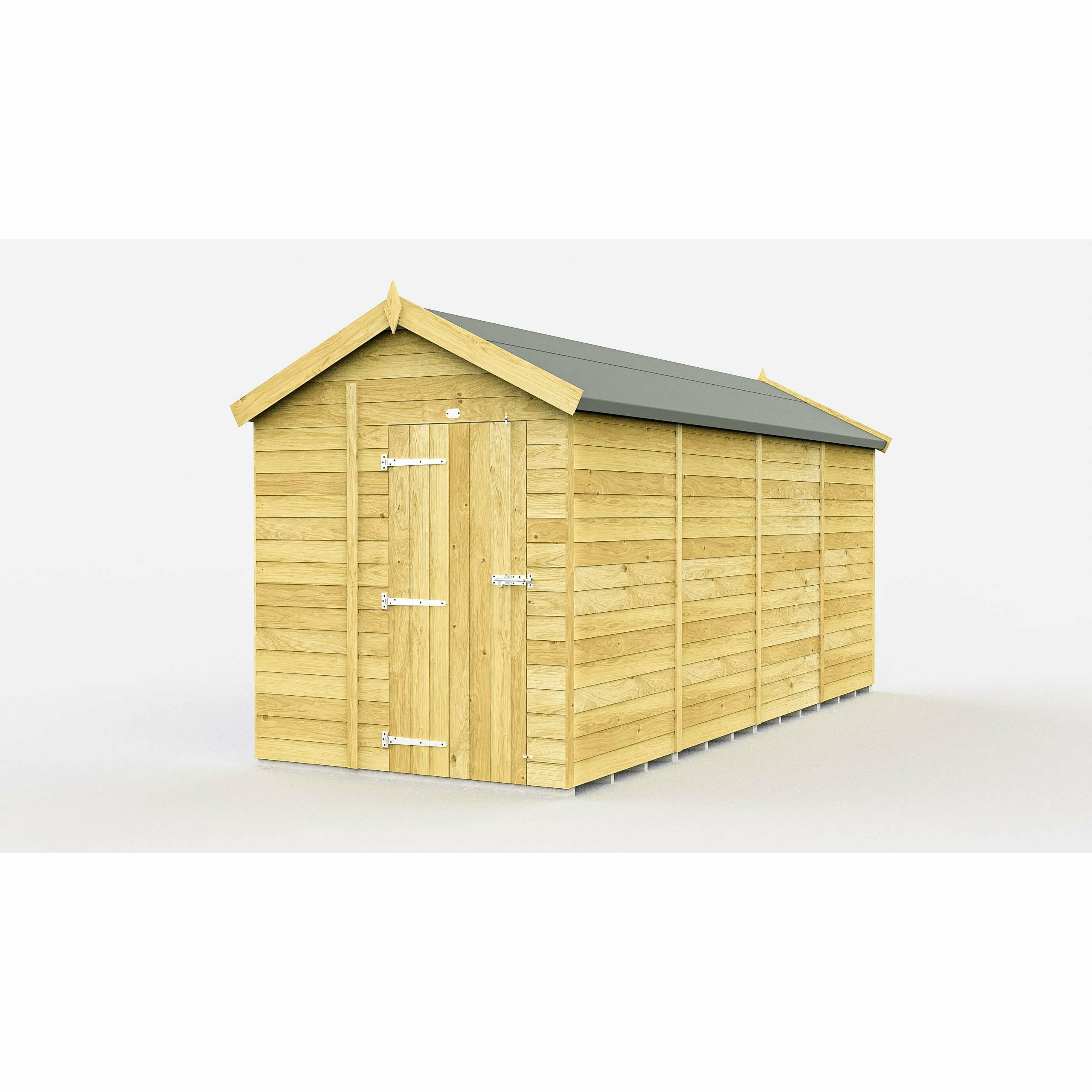 Total Sheds (6x16) Pressure Treated Apex Shed