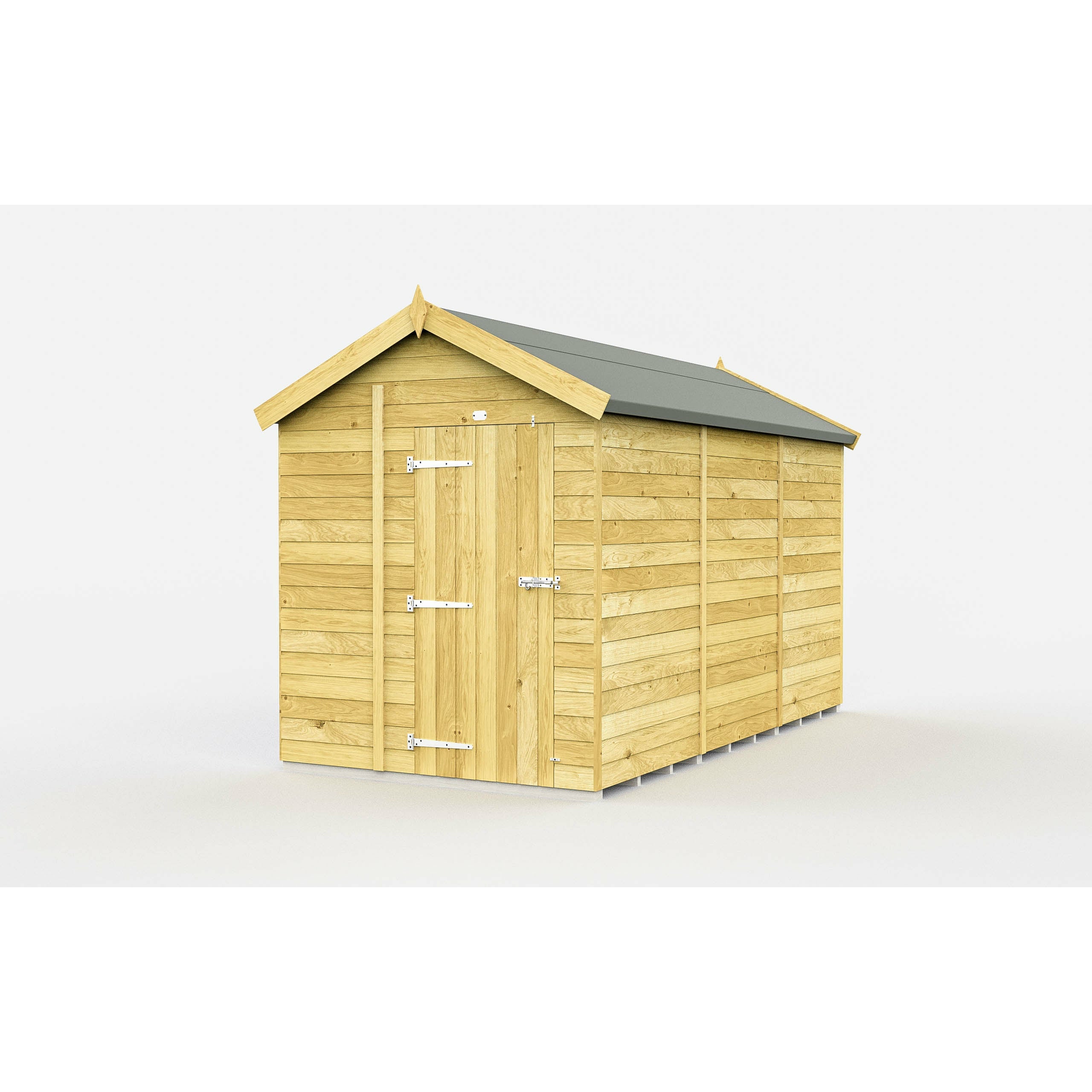 Total Sheds (7x12) Pressure Treated Apex Shed