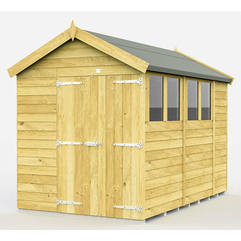 Total Sheds (6x10) Pressure Treated Apex Shed