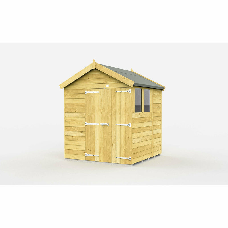 Total Sheds (6x7) Pressure Treated Apex Shed