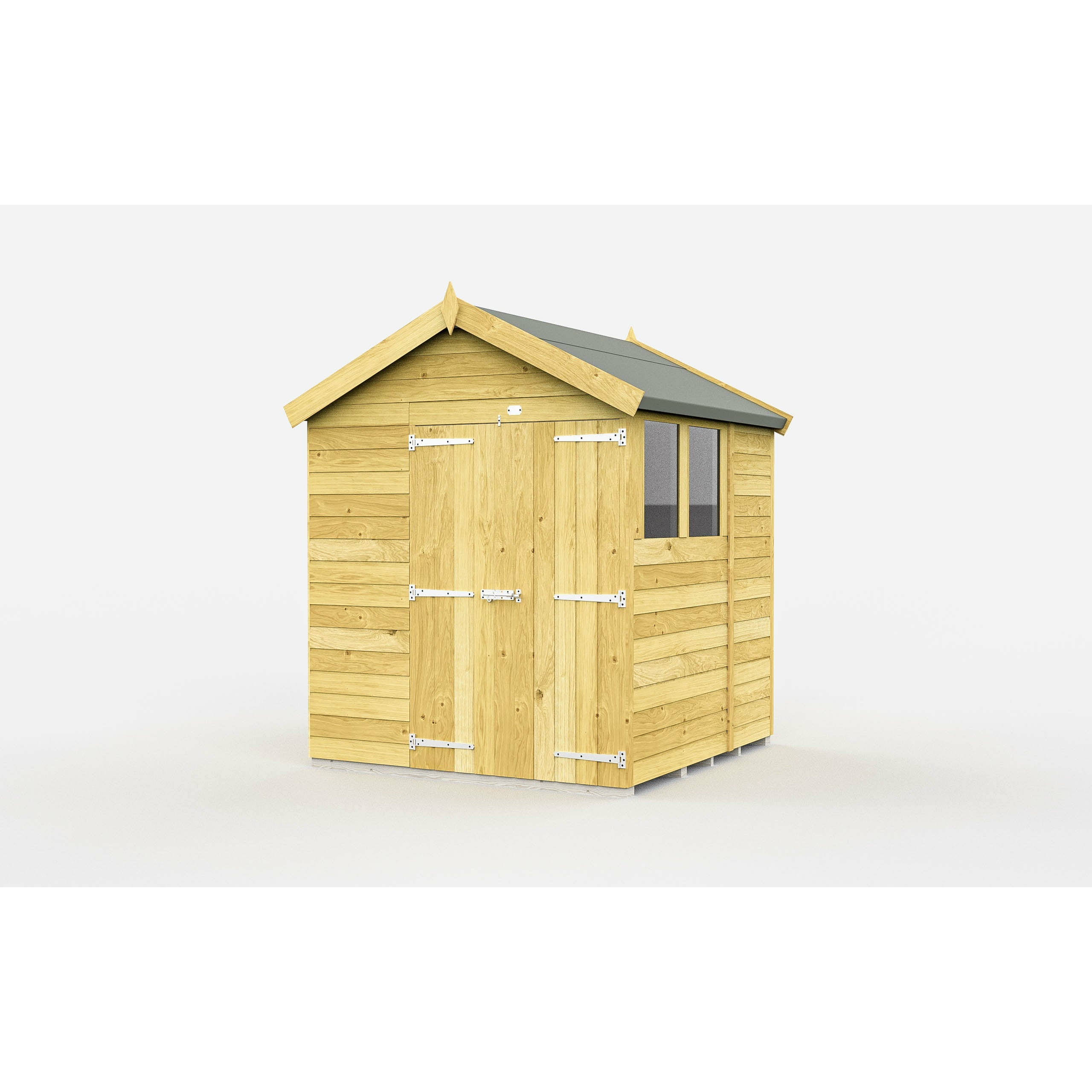 Total Sheds (7x7) Pressure Treated Apex Shed