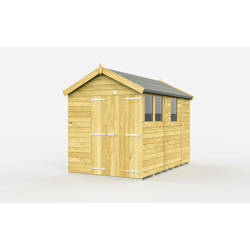 Total Sheds (7x9) Pressure Treated Apex Shed