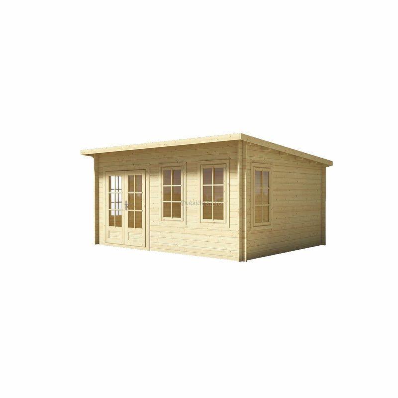 Eurowood (Eurovudas) Atlant Plus Log Cabin 5x4m (16x13), 44mm - Outside Store