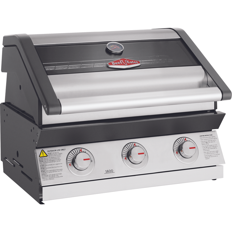 BeefEater 1600S Series - 3 Burner Built In BBQ (BBG1630SAE 5060912590582)