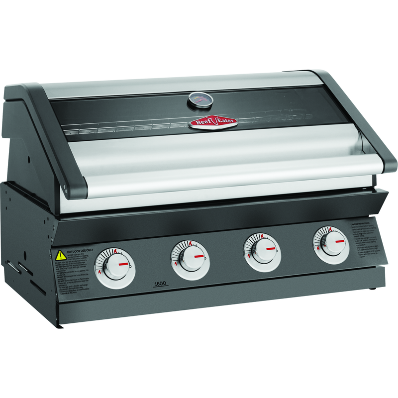 BeefEater 1600E Series - 4 Burner Built In BBQ (BBG1640DAE 5060912590605)