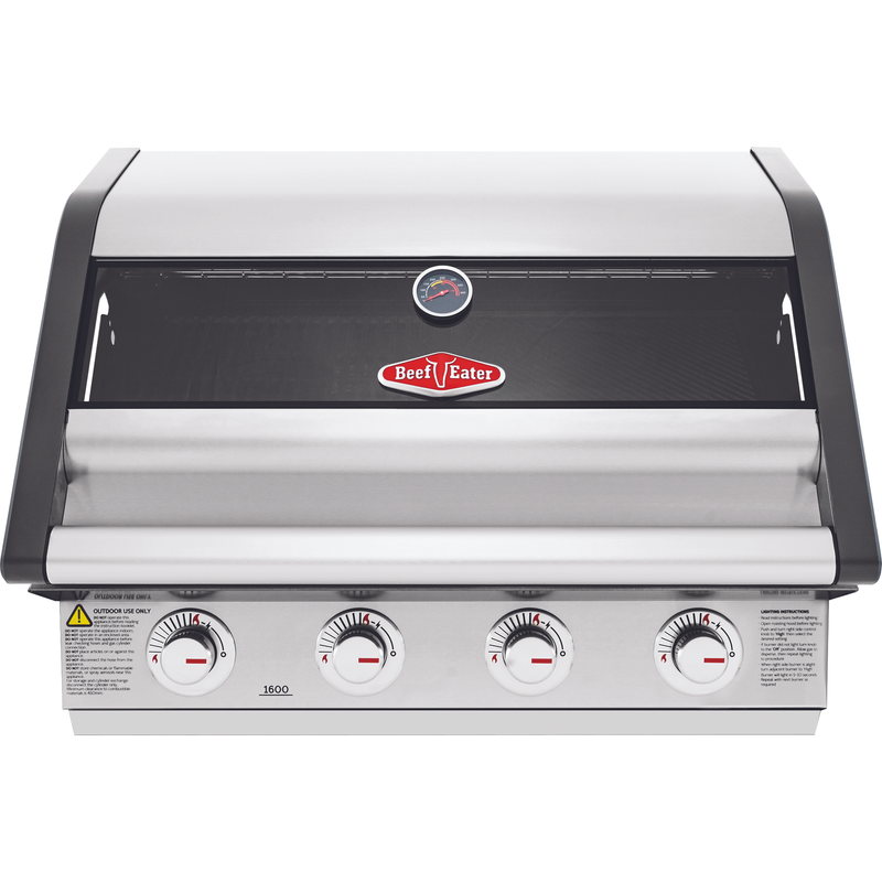 BeefEater 1600S Series - 4 Burner Built In BBQ (BBG1640SAE 5060912590629)