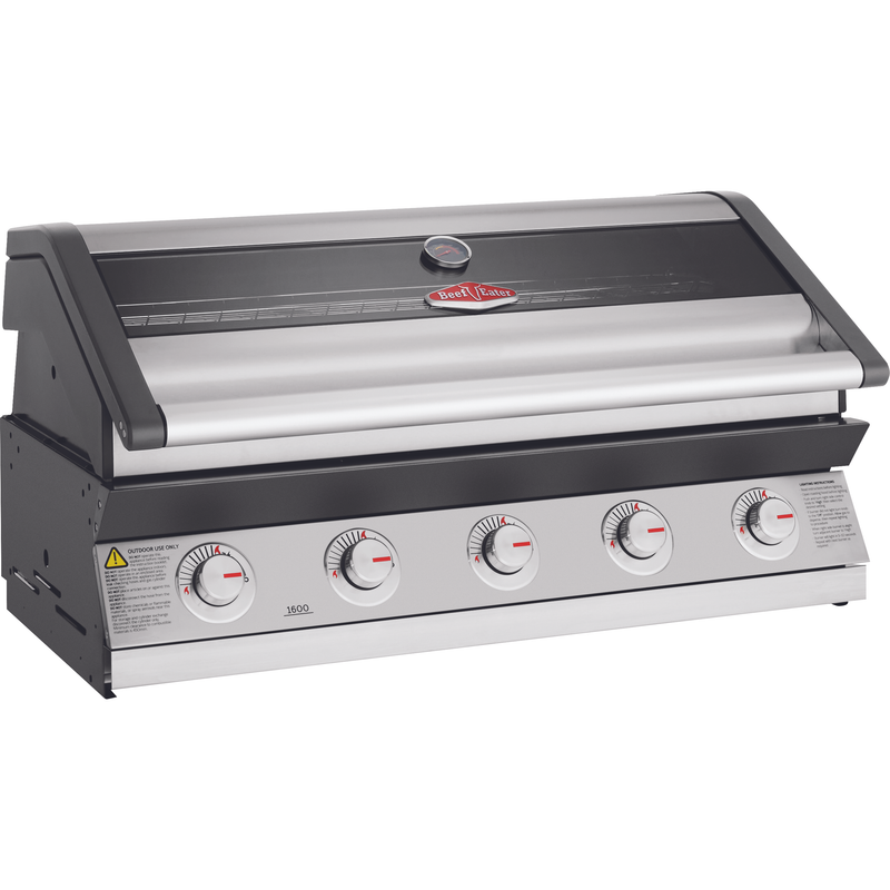 BeefEater 1600S Series - 5 Burner Built In BBQ (BBG1650SAE 5060912590667)