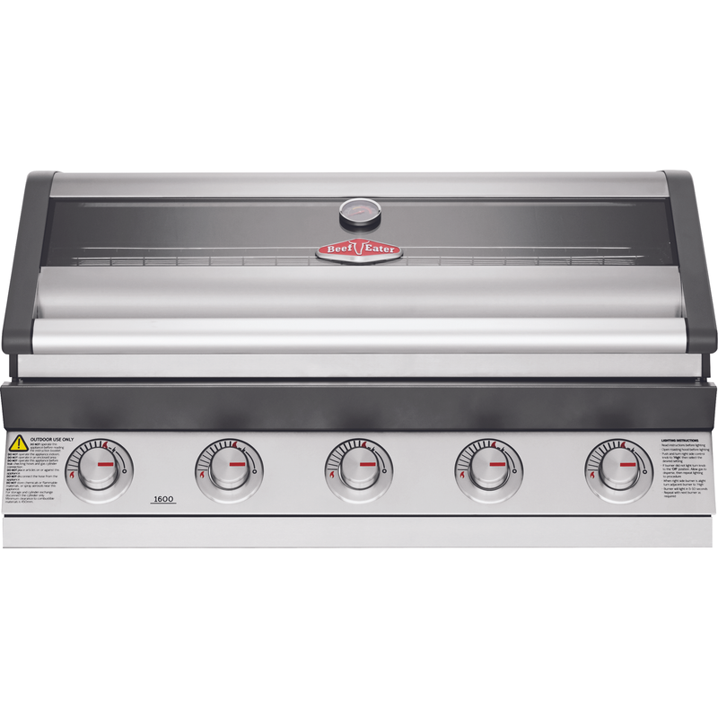 BeefEater 1600S Series - 5 Burner Built In BBQ (BBG1650SAE 5060912590667)