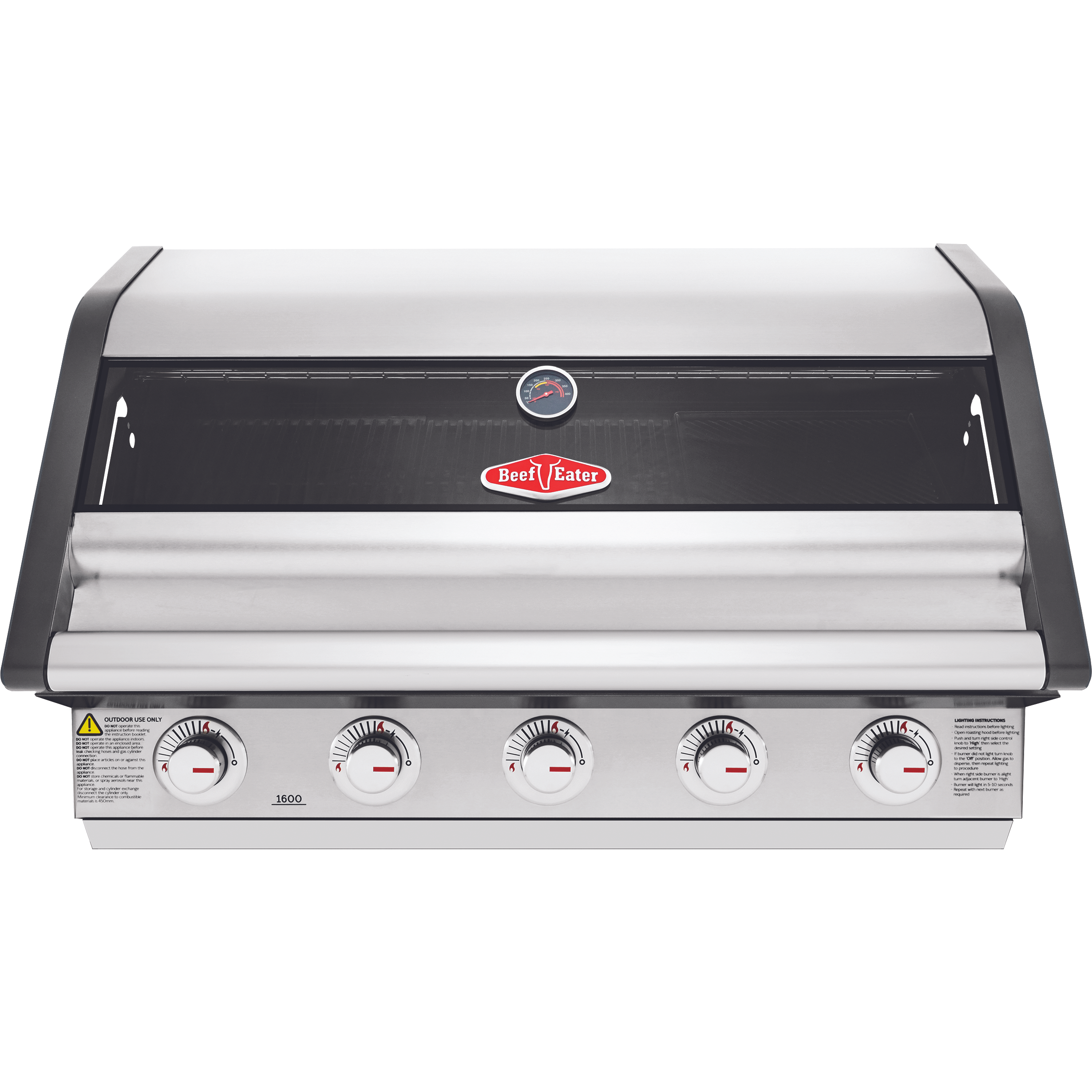 BeefEater 1600S Series - 5 Burner Built In BBQ (BBG1650SAE 5060912590667)