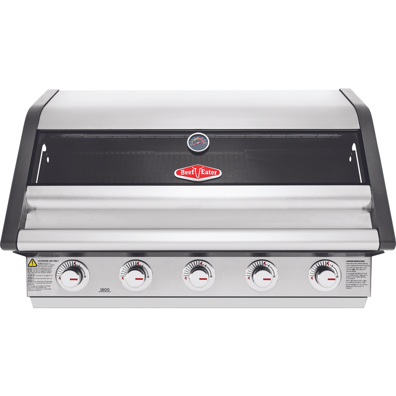 BeefEater 1600S Series - 5 Burner Built In BBQ (BBG1650SAE 5060912590667)