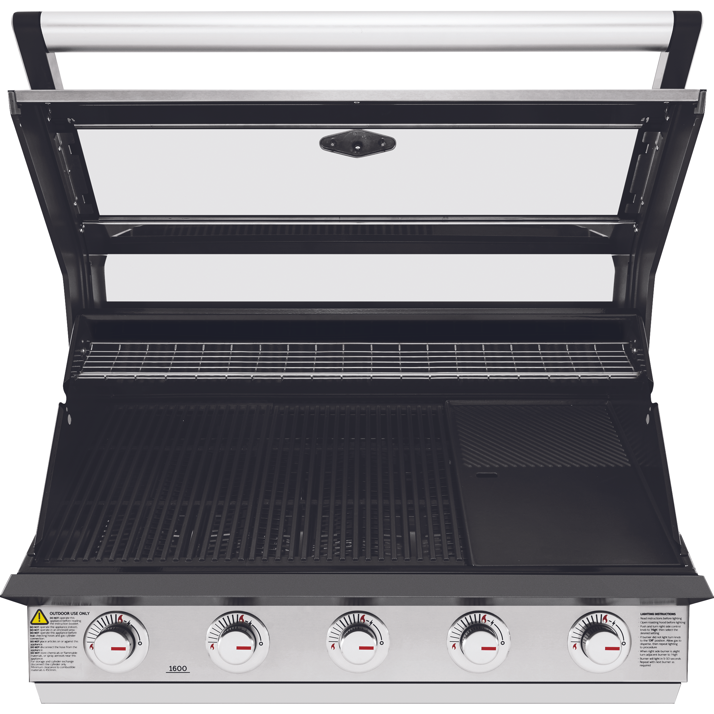 BeefEater 1600S Series - 5 Burner Built In BBQ (BBG1650SAE 5060912590667)