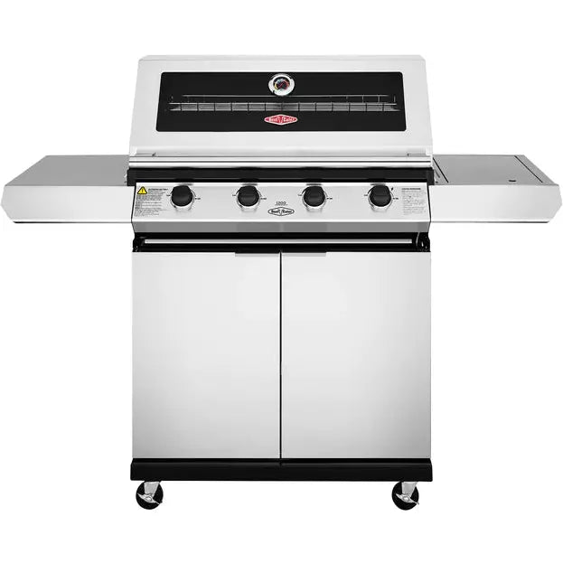 BeefEater 1200S 4 Burner BBQ & Side Burner Trolley (BMG1241SBE 5060569418239)