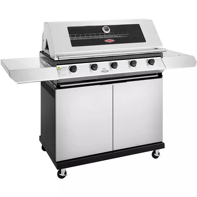 BeefEater 1200S 5 Burner BBQ & Side Burner Trolley (BMG1251SBE 5060569418246)