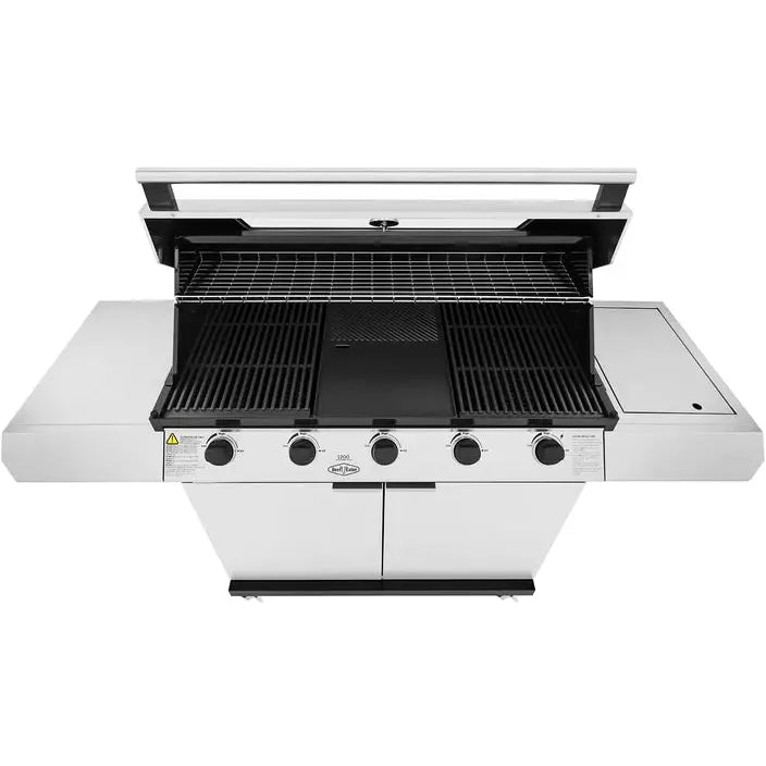 BeefEater 1200S 5 Burner BBQ & Side Burner Trolley (BMG1251SBE 5060569418246)