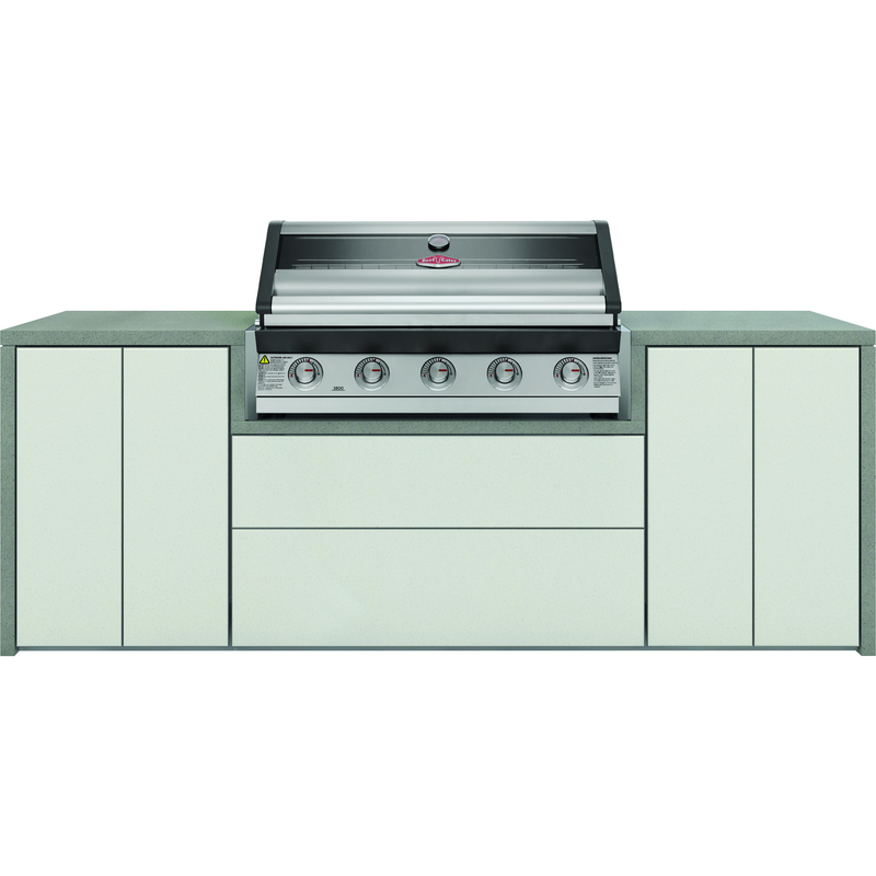 BeefEater Harmony 5 Burner ODK Pack (Shell Only - Excludes BBQ) (BOK50WG 5060569416778)
