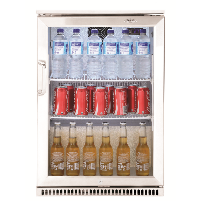 BeefEater Outdoor Bar Fridge 120L - Single Door (28131 5060912590278)