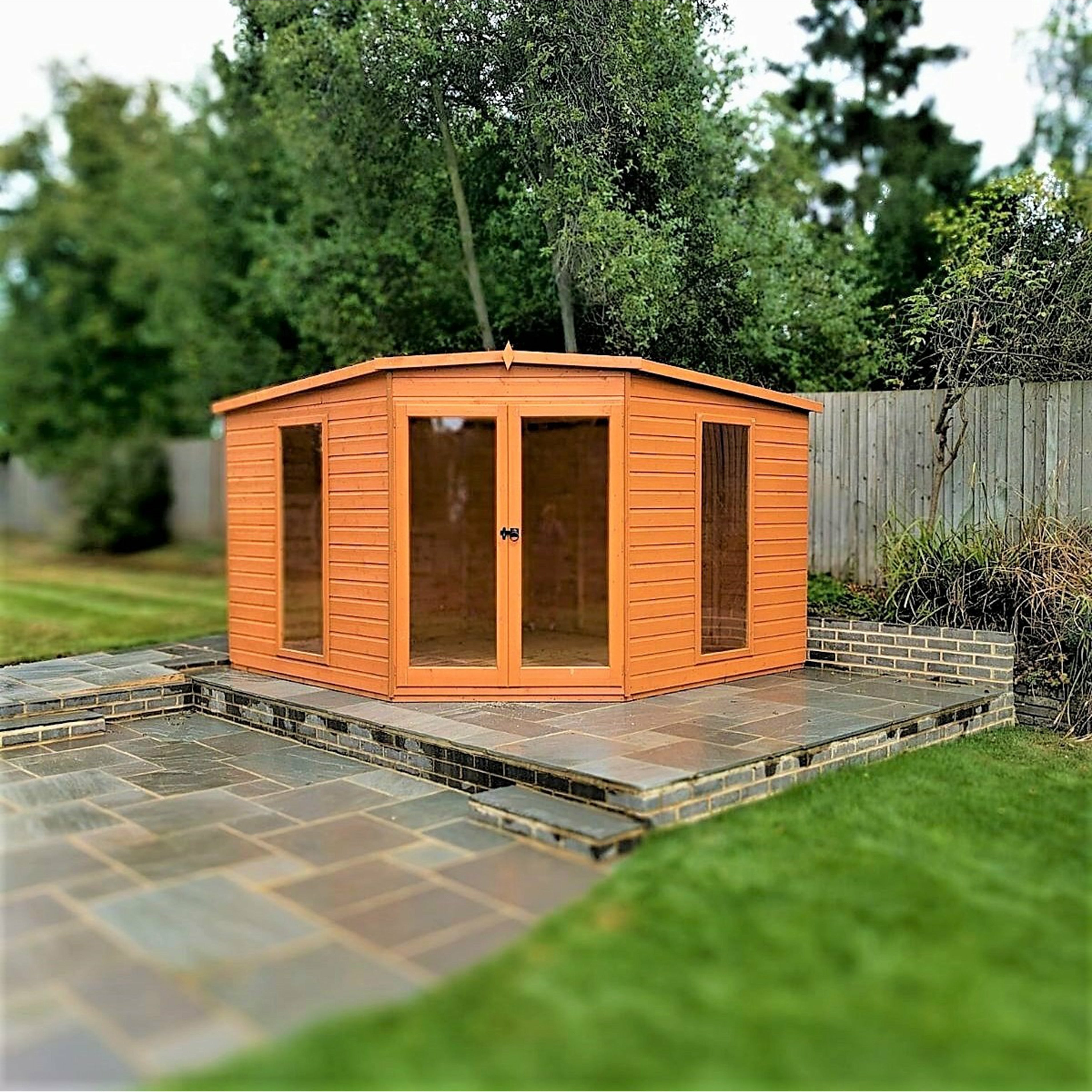 Shire Barclay (High Spec) Summerhouse (10x10) BARC1010DSL-1AA 5060490130262