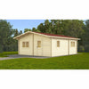 Eurowood (Eurovudas) Bristol Wooden Summerhouse 6x7m (20x23), 68mm - Outside Store