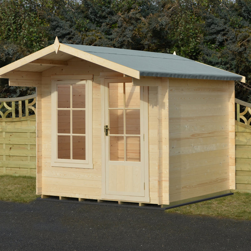 Shire Crinan 19mm Log Cabin (9X9) CRIN0909L19-1AA 5060437988802 - Outside Store