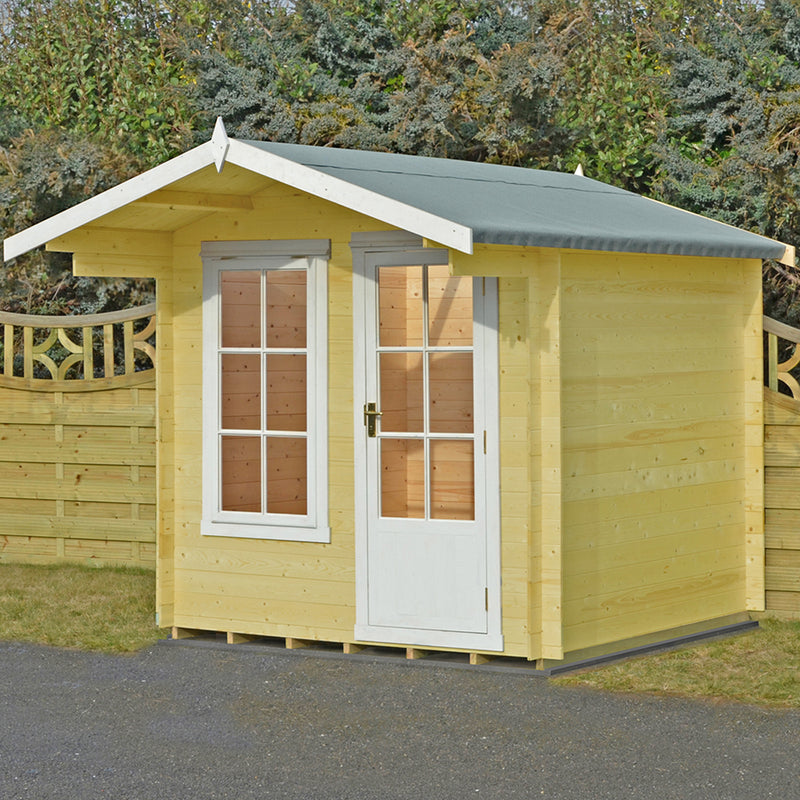 Shire Crinan 19mm Log Cabin (9X9) CRIN0909L19-1AA 5060437988802 - Outside Store