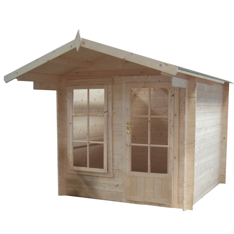 Shire Crinan 19mm Log Cabin (8x8) CRIN0808L19-1AA 5060437988796 - Outside Store