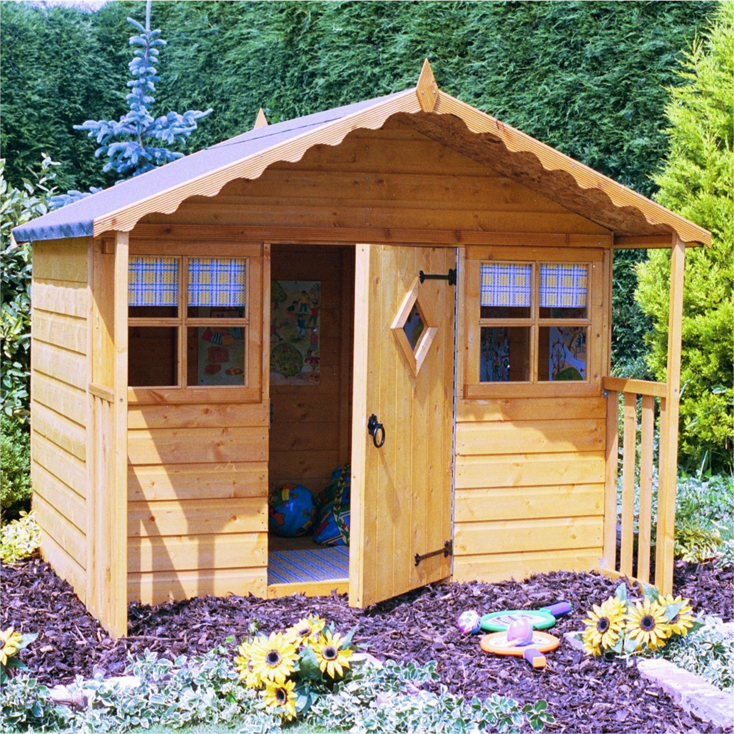 Shire Cubby Playhouse (6x4) CUBB0604DSL-1AA 5060437982107 - Outside Store