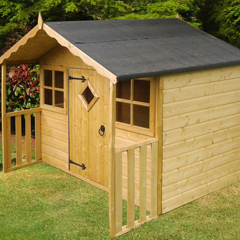 Shire Cubby Playhouse (6x4) CUBB0604DSL-1AA 5060437982107 - Outside Store