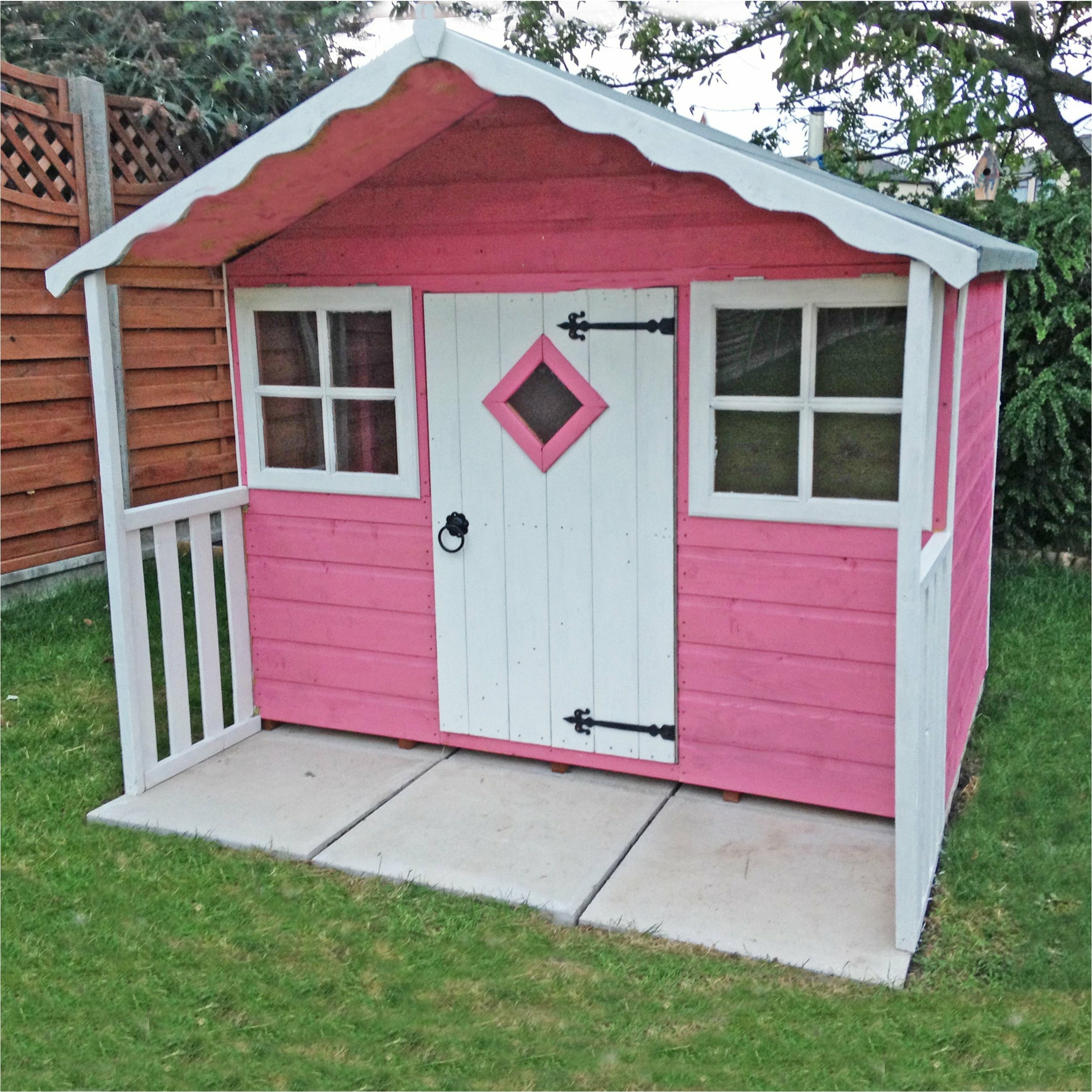 Shire Cubby Playhouse (6x4) CUBB0604DSL-1AA 5060437982107 - Outside Store