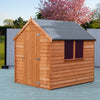 Shire Dip Treated Overlap Value Shed Single Door With Window (7x5) OVSW0705DOL-1AA 5060490134512 - Outside Store