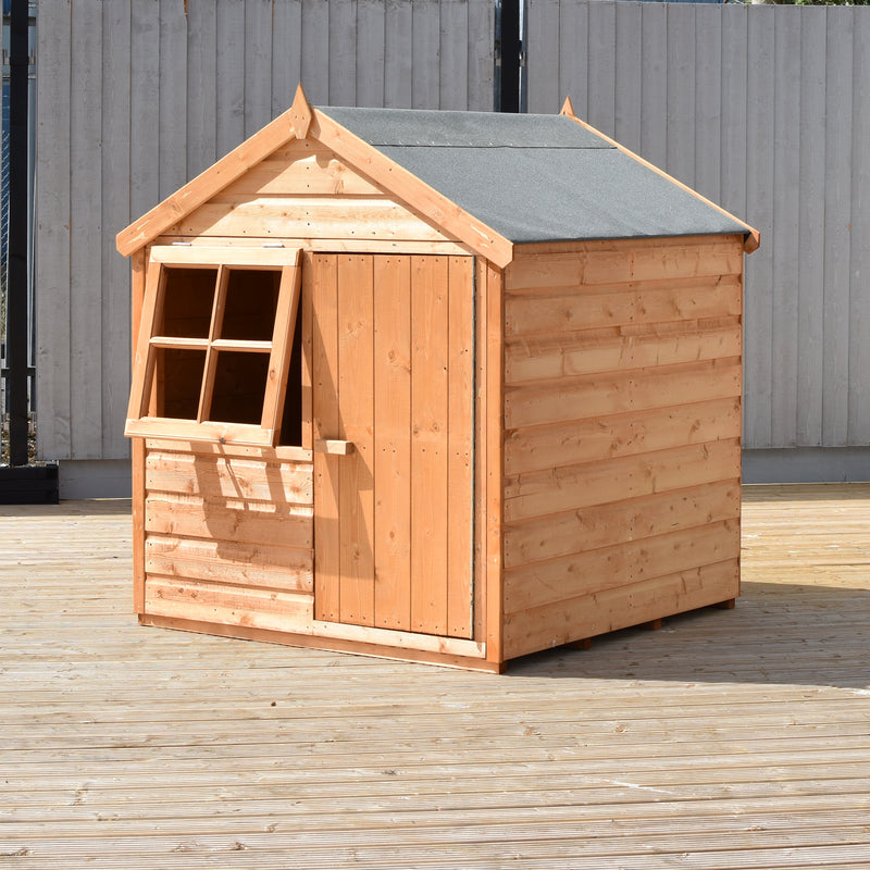 Shire Playhut Playhouse (4x4) PLHT0604DSL-1AA 5060490130286 - Outside Store