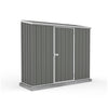 Mercia Absco Space Saver Titanium Pent Metal Shed in Woodland Grey (7'5x3) (ESDXL20MET096 - EAN 5029442090566)