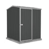 Mercia Absco Space Saver Titanium Reverse Apex Metal Shed in Dark Grey (5x5) (ESDXL20MET114 - EAN 5029442005409)