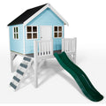 Little Rascals Felix Playhouse With Slide and Veranda (6x4)