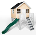 Little Rascals Felix Playhouse With Slide and Veranda (6x4)