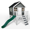 Little Rascals Felix Playhouse With Slide and Veranda (6x4)