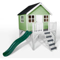 Little Rascals Felix Playhouse With Slide and Veranda (6x4)