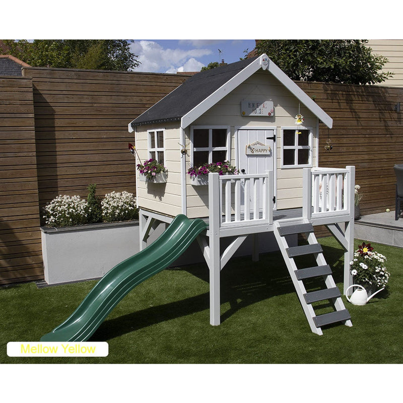 Little Rascals Felix Playhouse With Slide and Veranda (6x4)