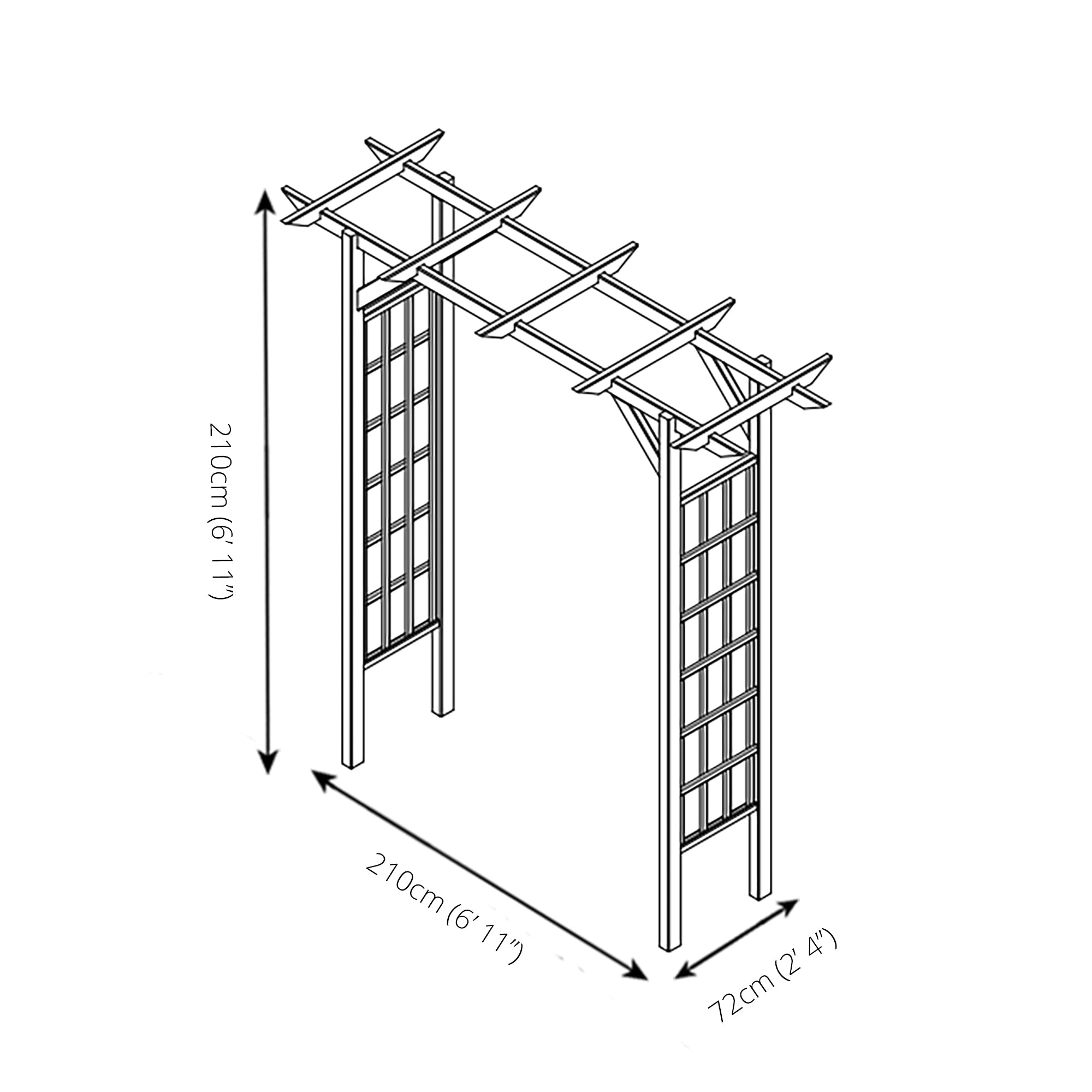 Mercia Flat Top Arch (ESDXL21PT026 - EAN 5029442093079)