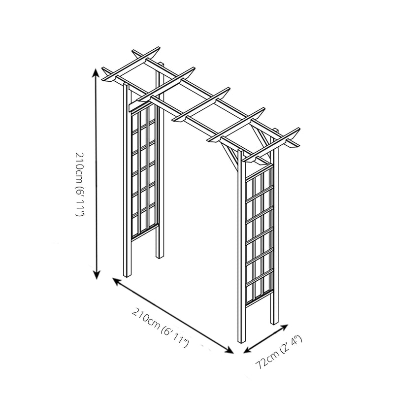 Mercia Flat Top Arch (ESDXL21PT026 - EAN 5029442093079)