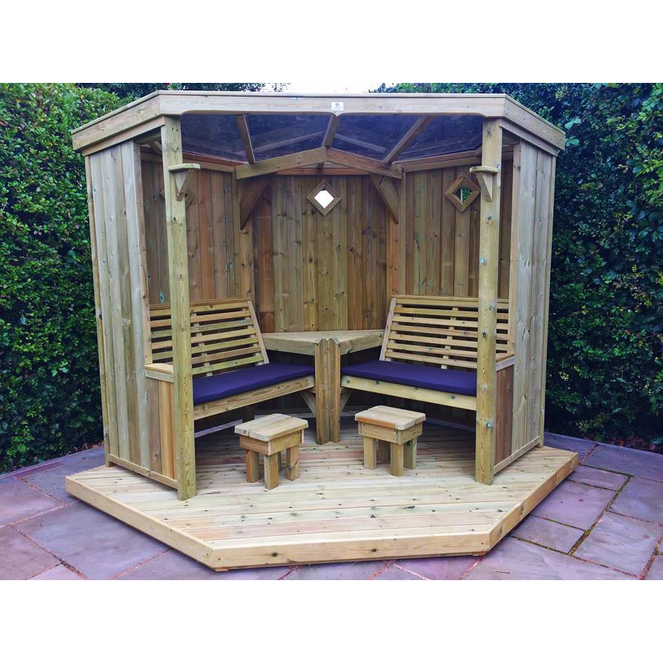 Churnet Valley Four Seasons Garden Room with Decking FS102 7703464112168