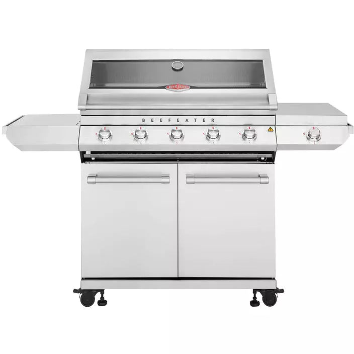 BeefEater 7000 Series Classic - 5 Burner BBQ & Side Burner Trolley (BMG7650SAEU 5060912592142)