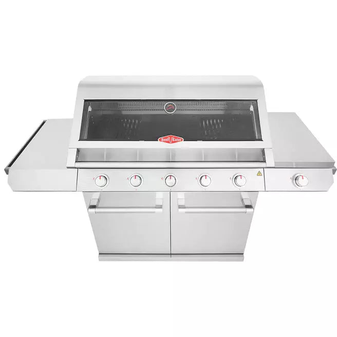 BeefEater 7000 Series Classic - 5 Burner BBQ & Side Burner Trolley (BMG7650SAEU 5060912592142)