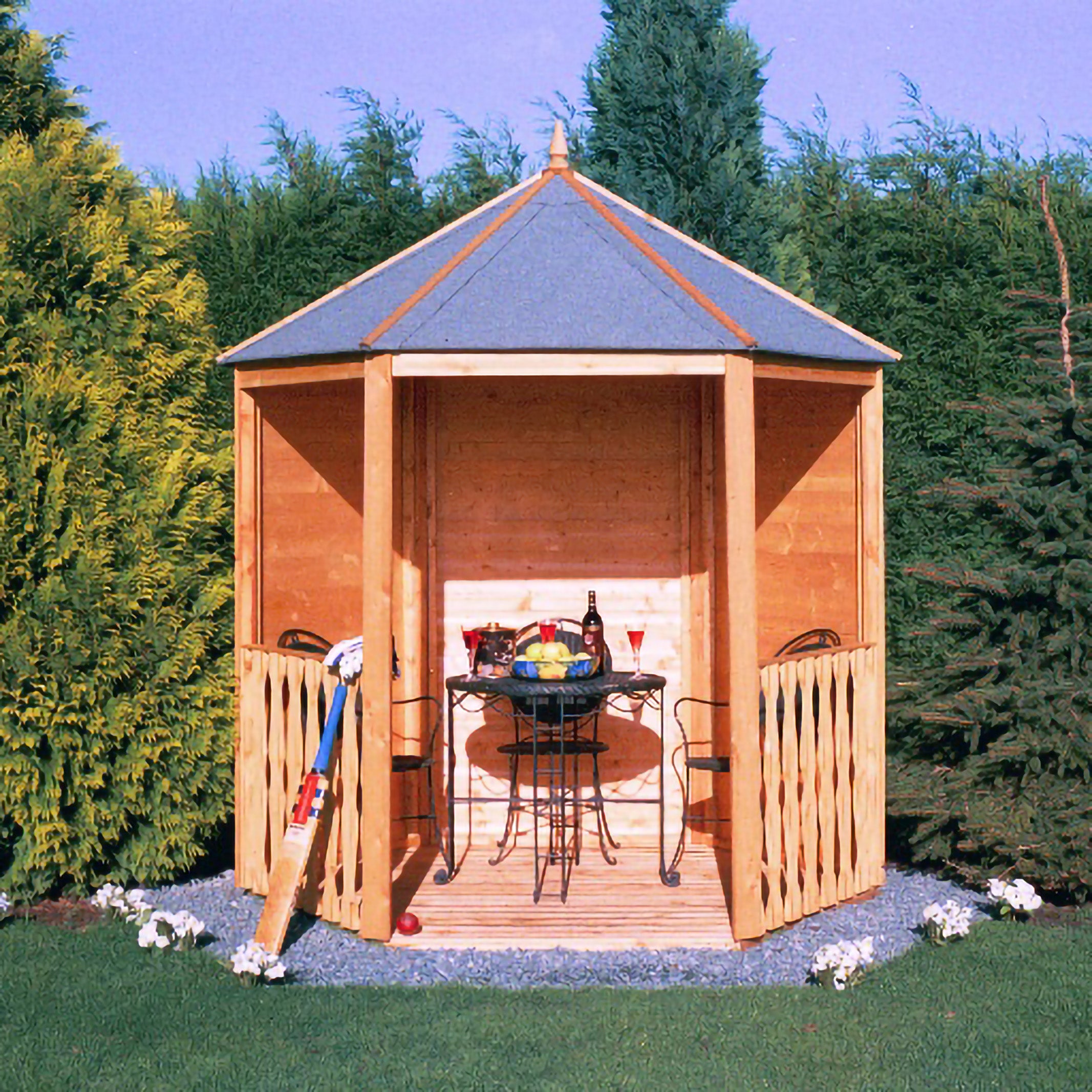 Shire Gazebo Pressure Treated Arbour GAZE0706DSL-1AA 5060437982213