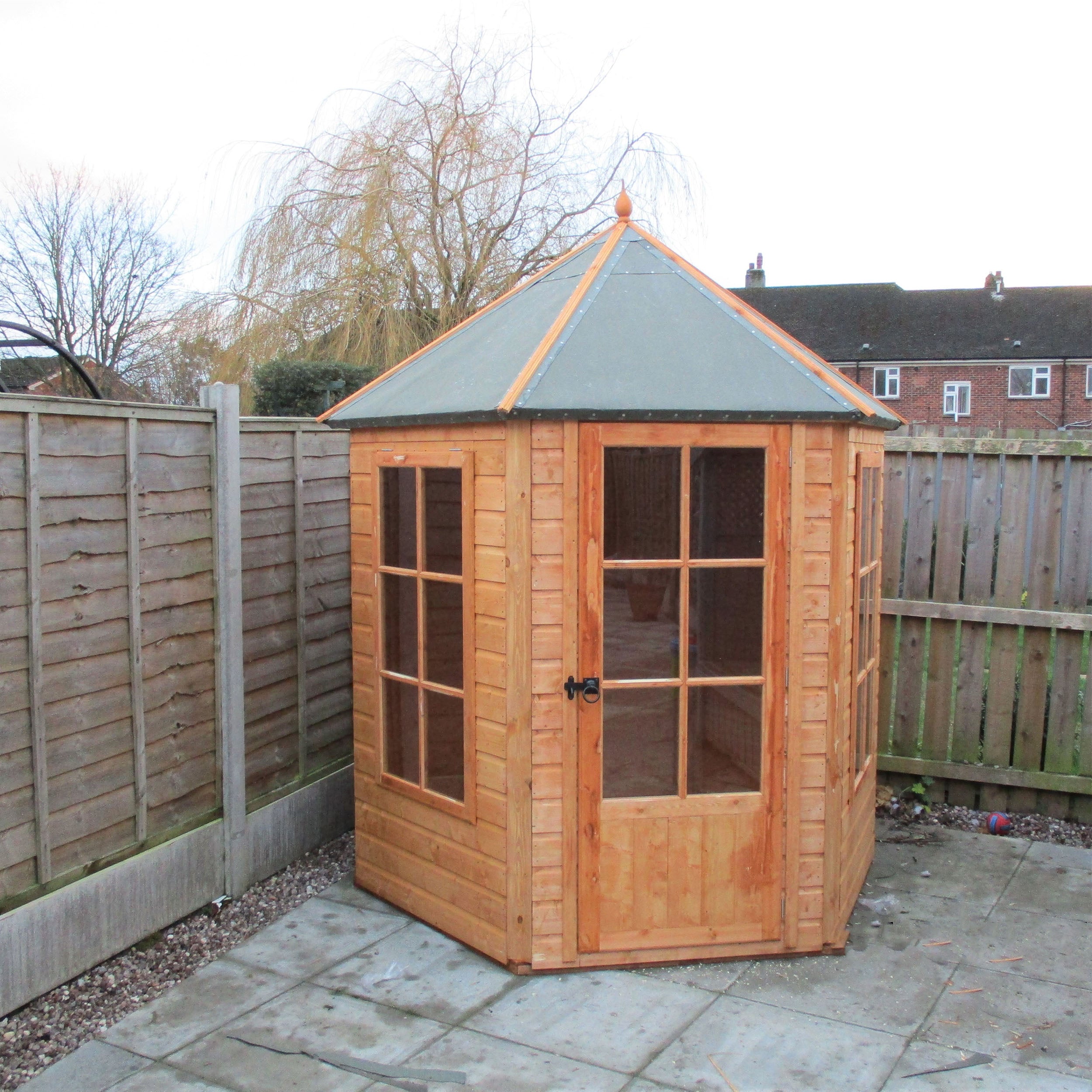 Shire Gazebo Summerhouse (7x6) GSHE0706DSL-1AA 5060437982039 - Outside Store