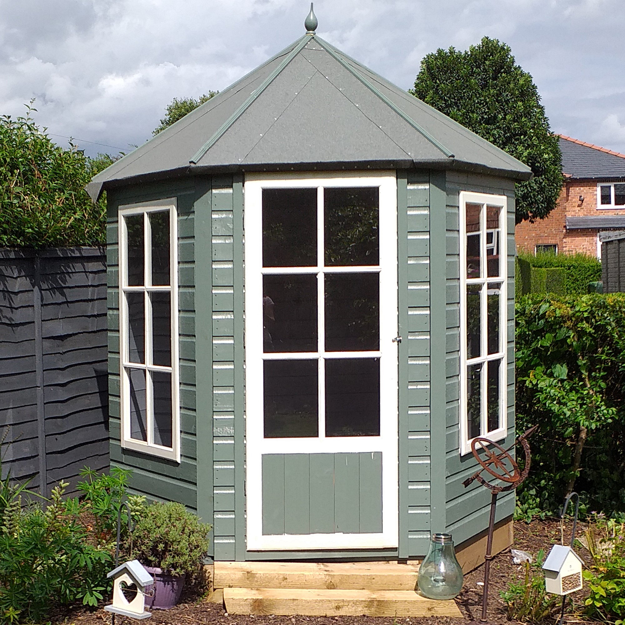 Shire Gazebo Summerhouse (7x6) GSHE0706DSL-1AA 5060437982039 - Outside Store