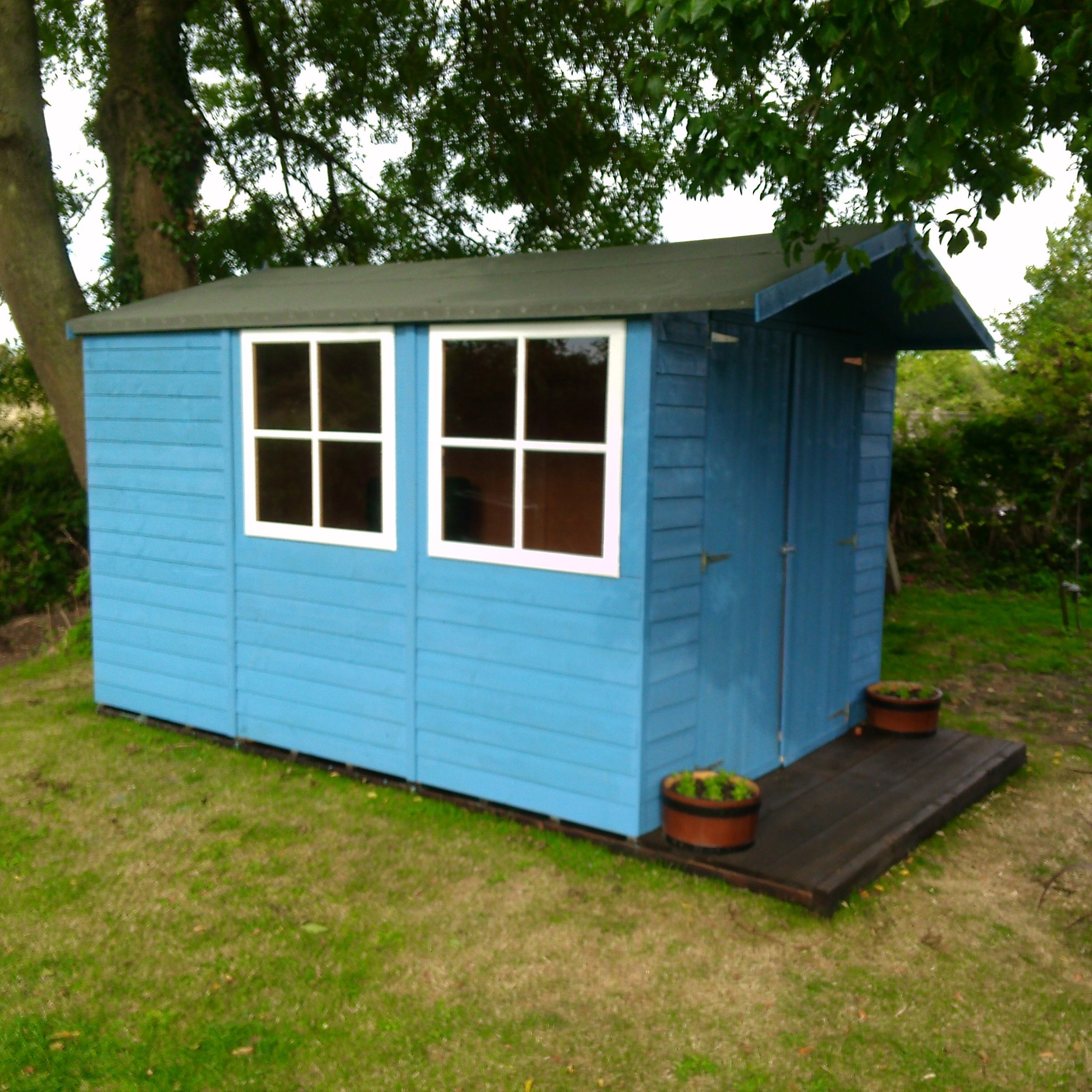 Shire Guernsey Shed (7x10) GUER0710DSL-1AA 5060437981841 - Outside Store