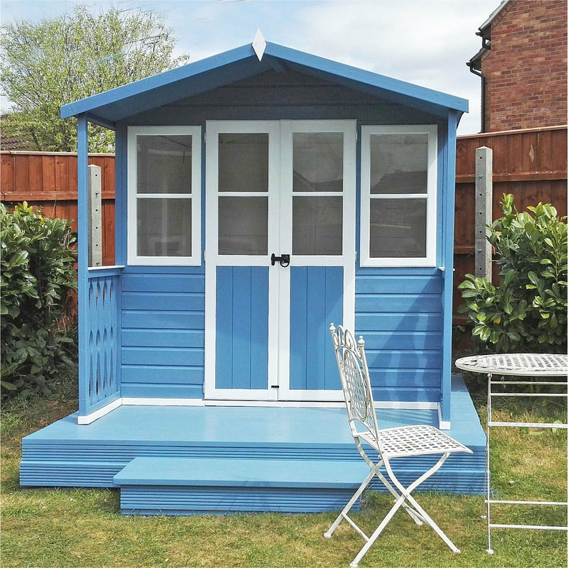 Shire Houghton (Vallance) Summerhouse (7x7) HOUG0707DSL-1AA 5060437981940 - Outside Store