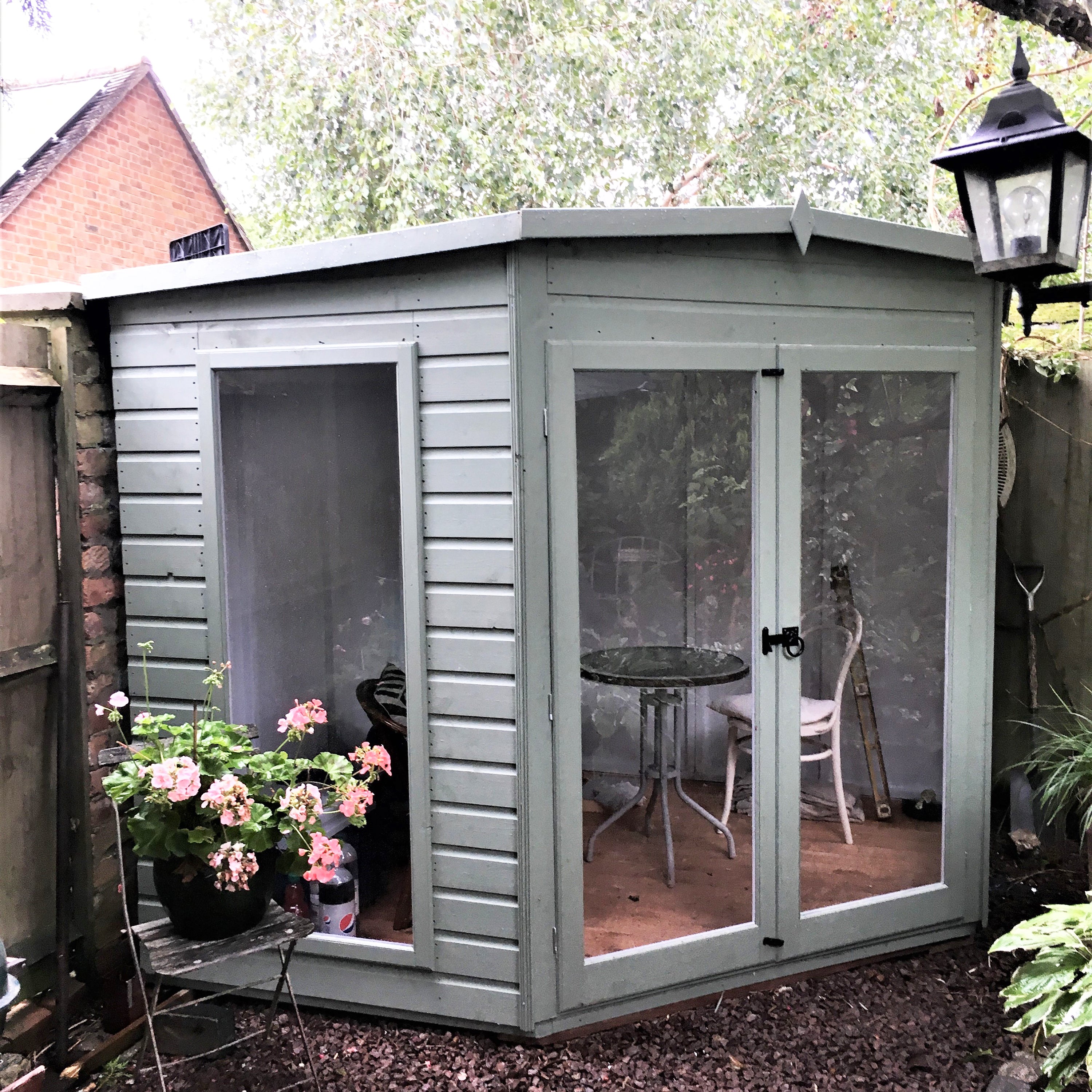 Shire Barclay Summerhouse (8x8) BARC0808DSL-1AA 5060437987225 - Outside Store