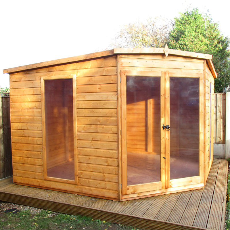 Shire Barclay (High Spec) Summerhouse (10x10) BARC1010DSL-1AA 5060490130262