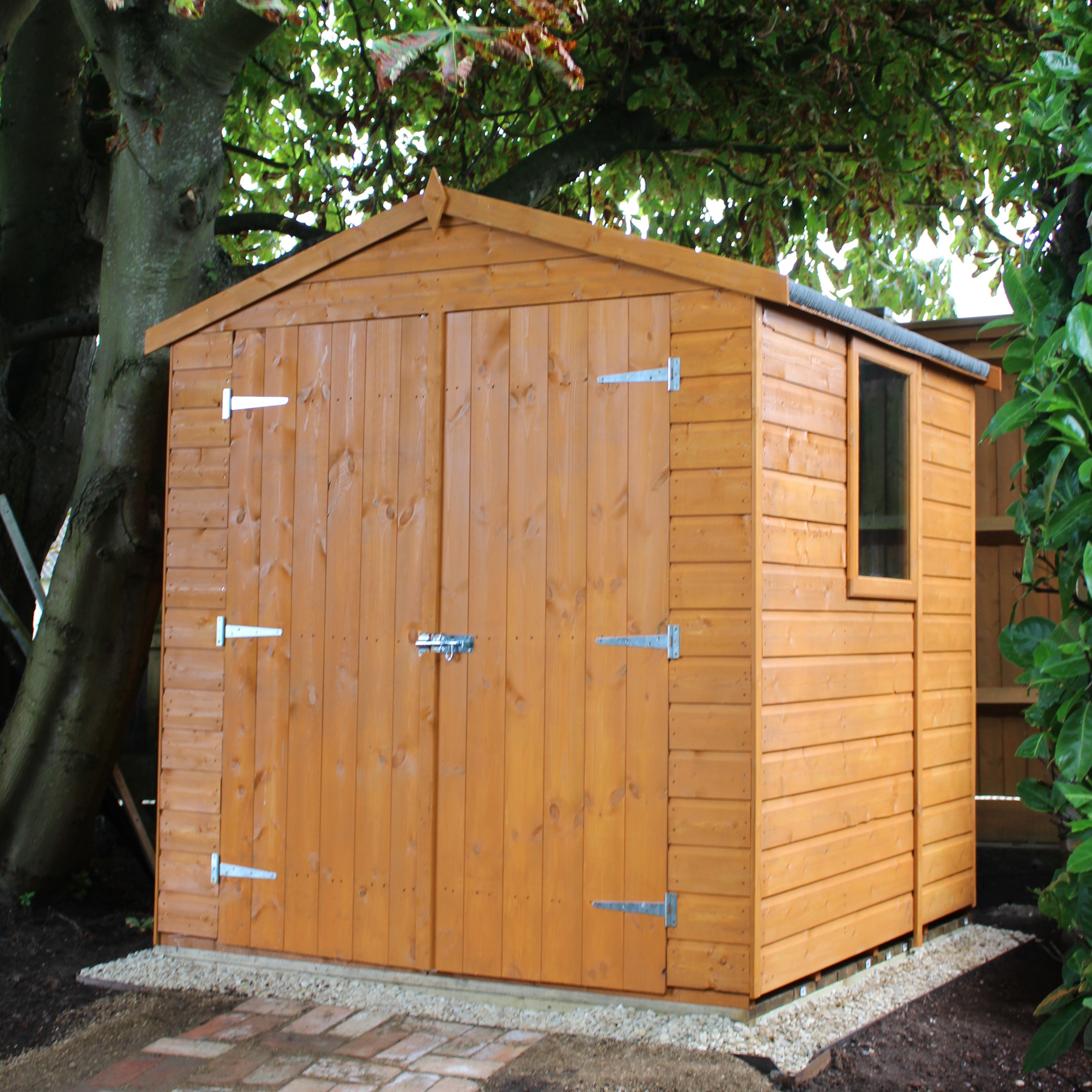 Shire Arran Shed Double Door (6x6) ARRA0606DSL-1AA 5060437981728 - Outside Store